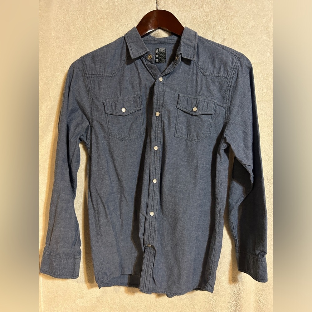 Boys Button Up Long Sleeve